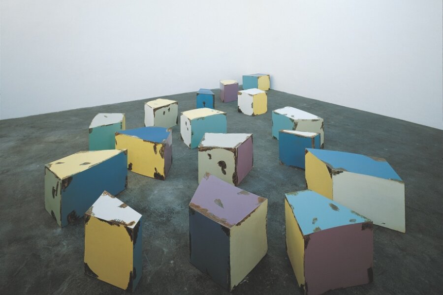 Ayse Erkmen, Here and There, 1989